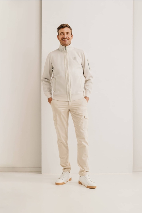 State of Art sweat cardigan plain